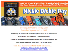 Tablet Screenshot of nickledickle.com